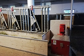 picture of the feedstar winde in a barn